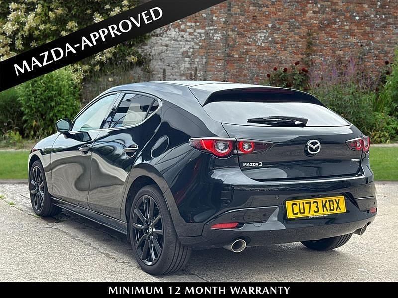 Used Mazda 3 Exclusive-Line 184 HP (135 kW) 2024 Black Hatchback