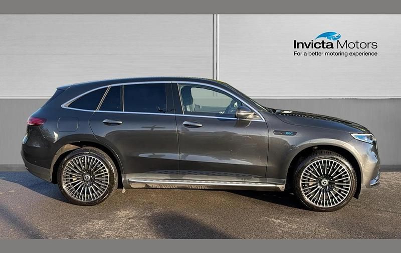 Used Mercedes EQC400 AMG Line Premium Plus 300 kW (408 HP) 2021 Graphite grey metallic SUV