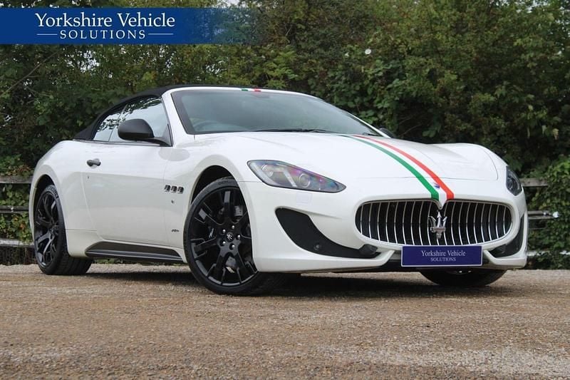 White Used 2016 Maserati GranCabrio Cabriolet | £42,489 - Image 1/4
