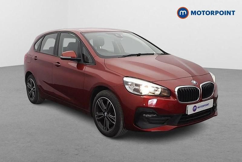 Used BMW 218 Sport Line 2018 Orange Hatchback