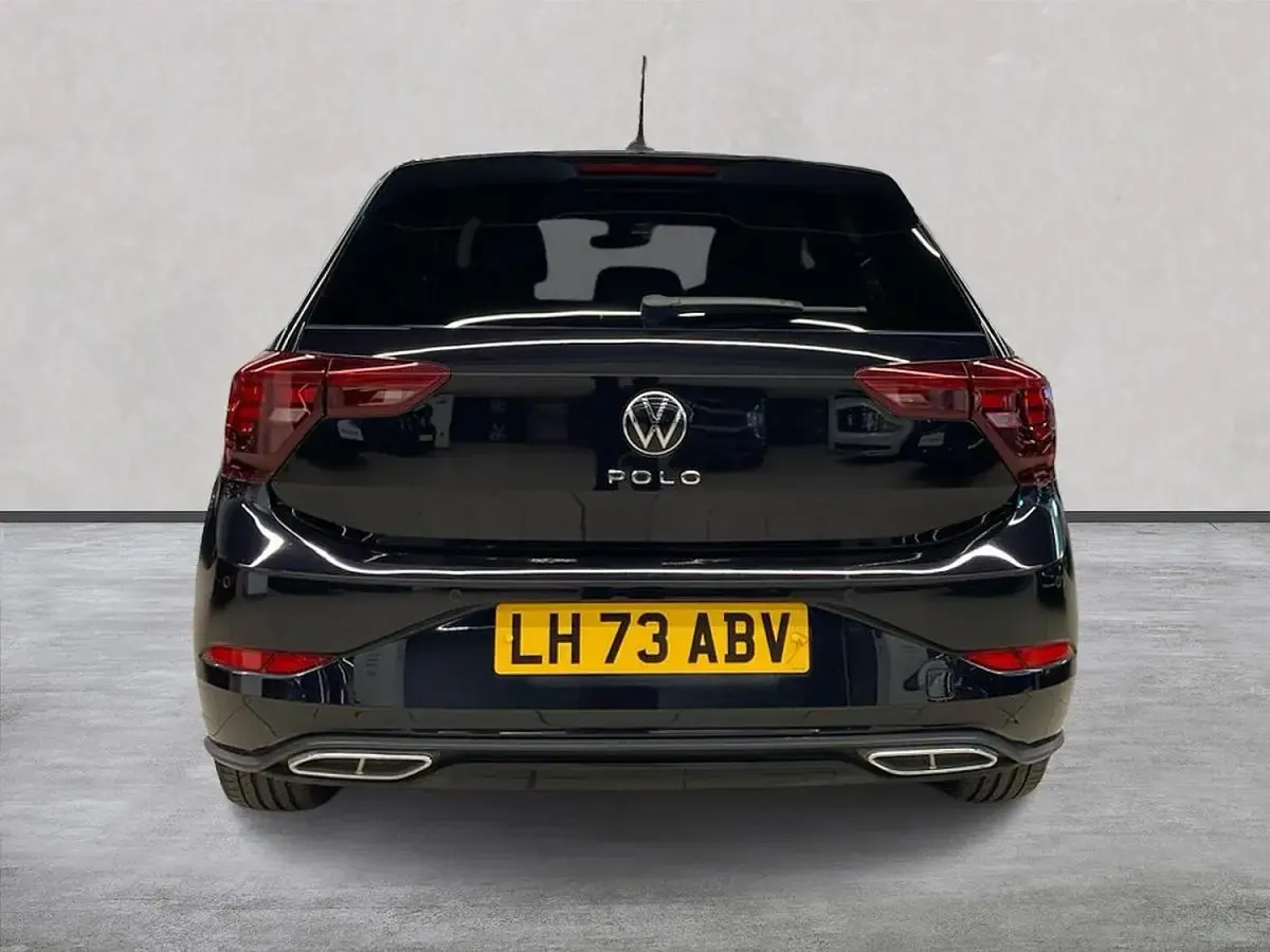 Used VW Polo R-line 110 HP (80 kW) 2023 Black Hatchback