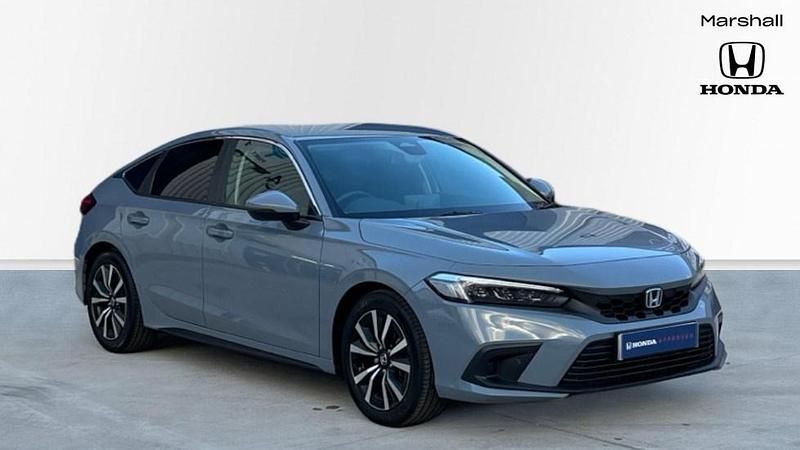 Pearl sonic grey Used 2024 Honda Civic Elegance Hatchback | £25,797 (Good price) - Image 1/4