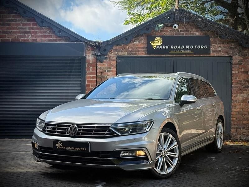 Silver Used 2017 VW Passat R-line Estate | £11,995 (Fair price) - Image 1/4