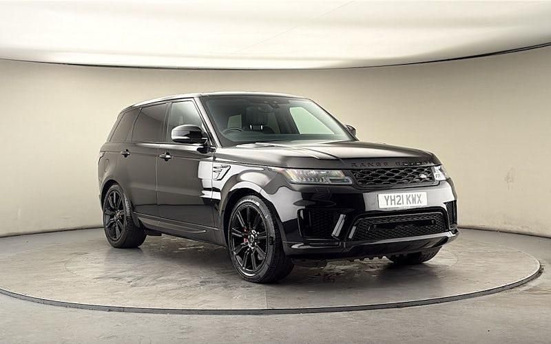 Used Land Rover Range Rover Sport HSE Dynamic 404 HP (297 kW) 2021 Santorini black SUV