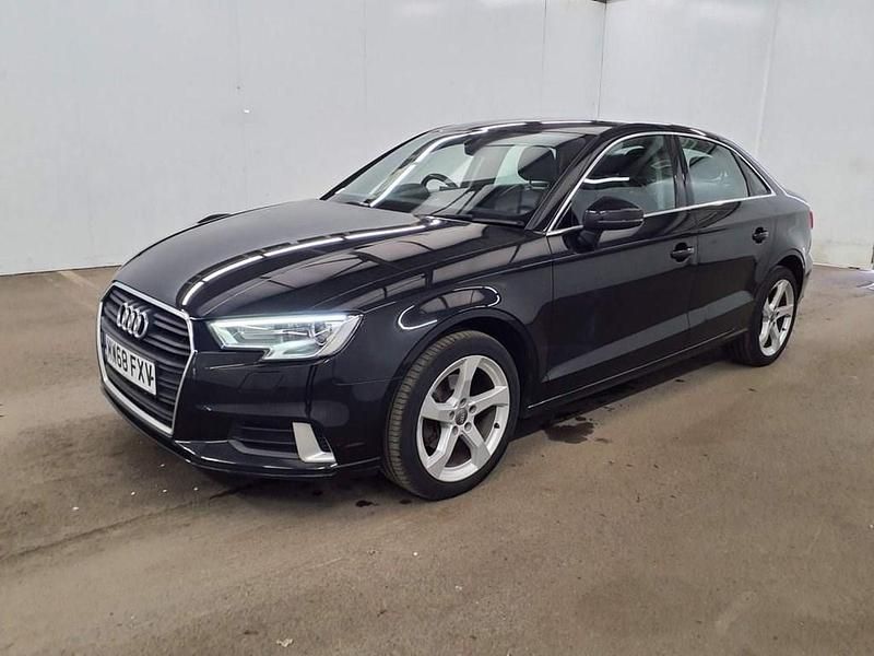 Used Audi A3 Sport 116 HP (85 kW) 2018 Black Sedan