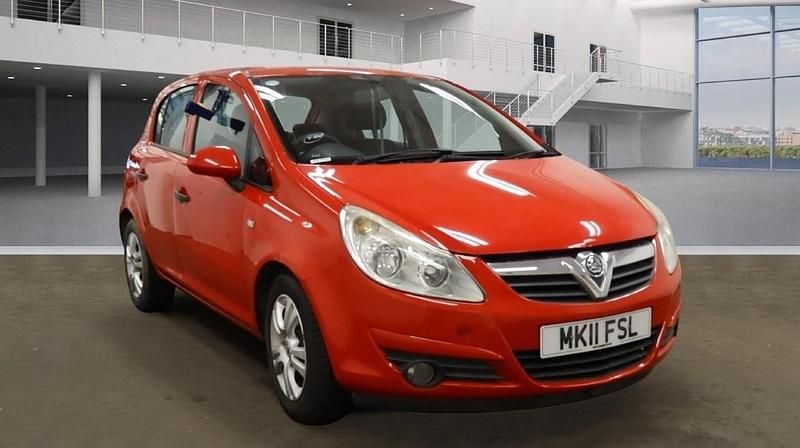 Red Used 2011 Vauxhall Corsa Hatchback | £1,500 (Good price) - Image 1/4