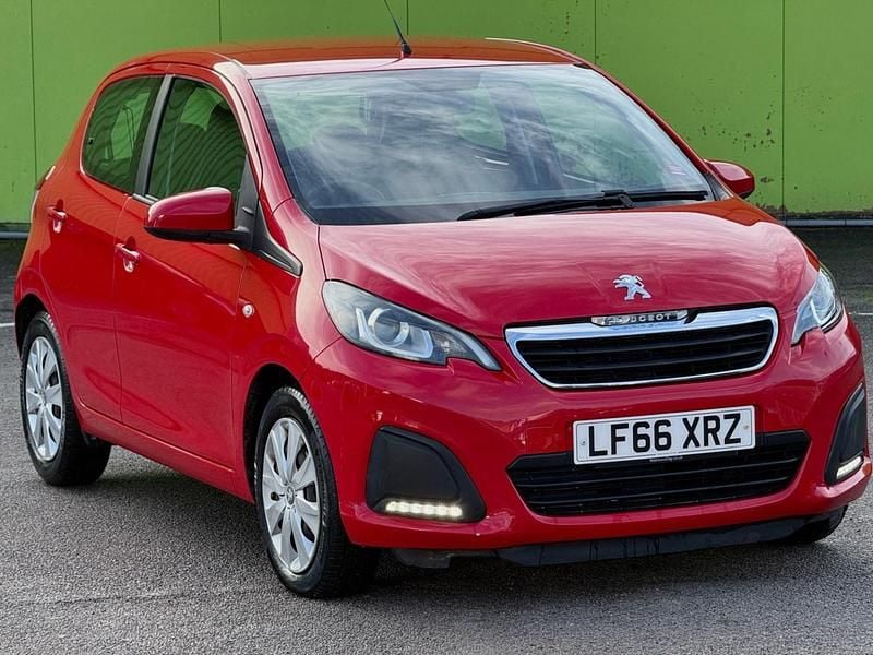 Red Used 2016 Peugeot 108 Active Hatchback | £4,995 (Super price) - Image 1/4