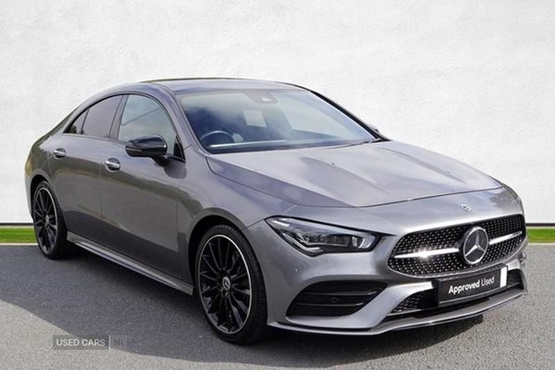 Grey Used 2022 Mercedes CLA220 AMG Line Premium Plus Sedan | £28,995 (Fair price) - Image 1/1