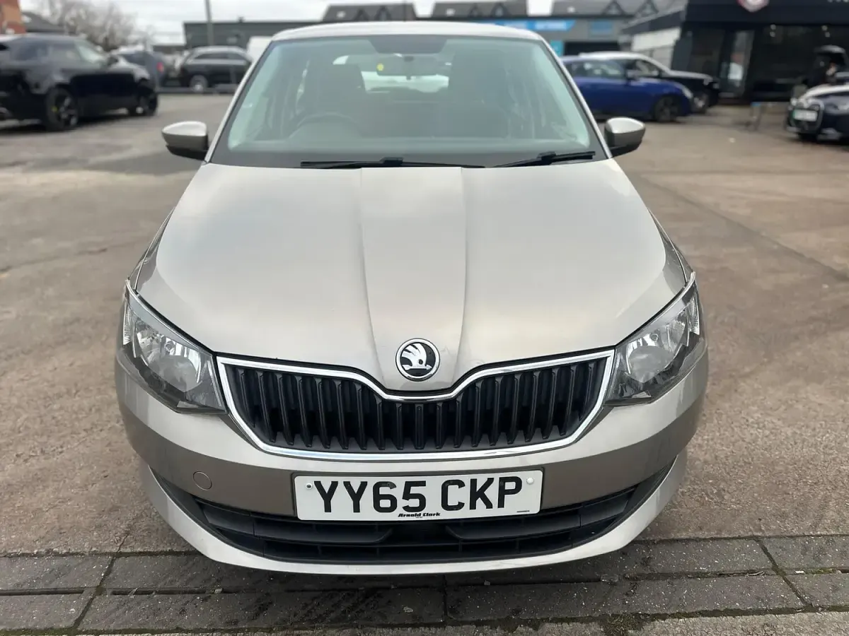 Used Skoda Fabia SE 2015 Beige Hatchback
