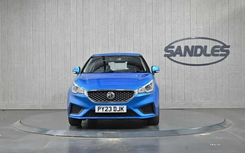 Used MG MG3 Excite 106 HP (77 kW) 2023 Blue Hatchback