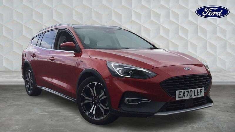 Red Used 2020 Ford Focus Active X Estate | £18,000 (Fair price) - Image 1/4