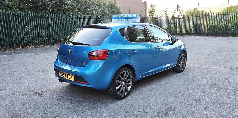 Used Seat Ibiza FR 138 HP (101 kW) 2014 Blue Hatchback
