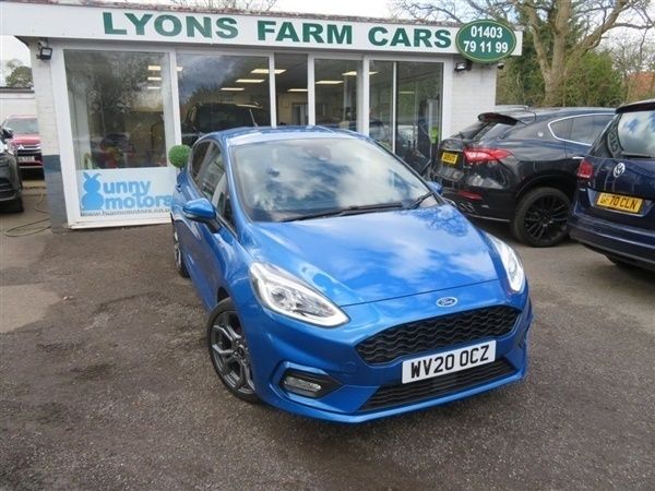 Blue Used 2020 Ford Fiesta ST-Line Hatchback | £11,995 (Fair price) - Image 1/1