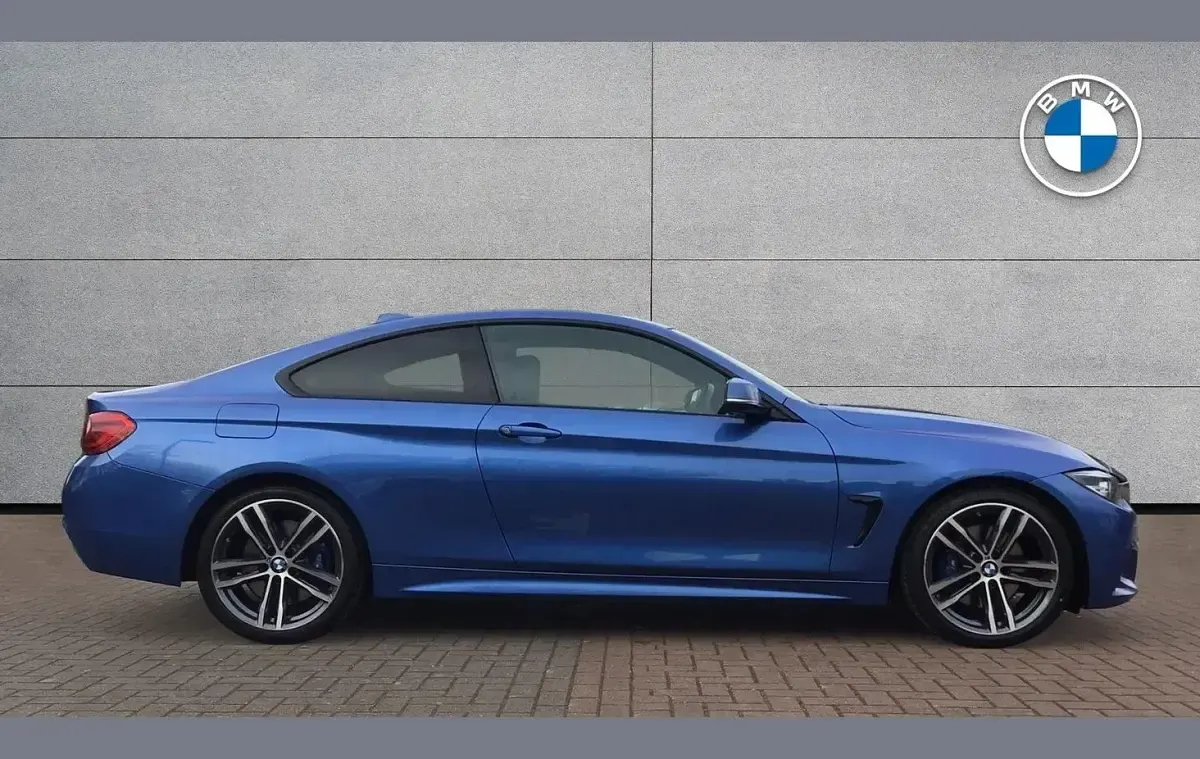 Used BMW 420 M Sport 187 HP (137 kW) 2017 Blue Coupe