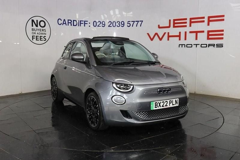 Used Fiat 500e La Prima 2022 Grey Cabriolet