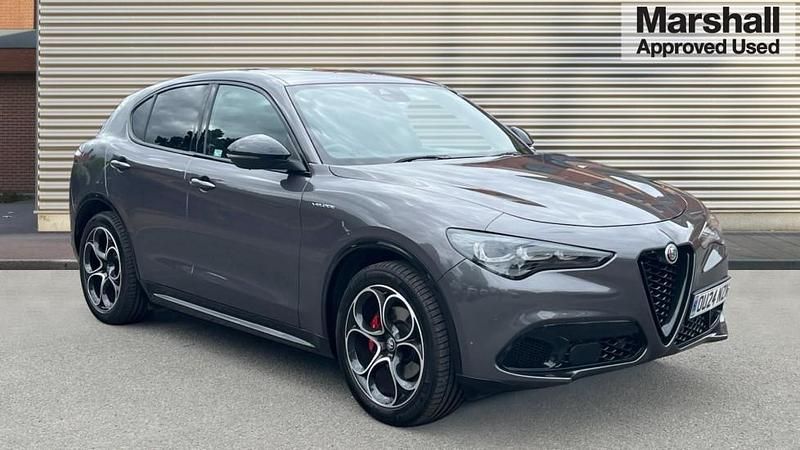Grey Used 2024 Alfa Romeo Stelvio Sprint SUV | £35,817 (Fair price) - Image 1/4