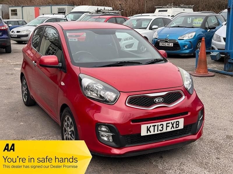 Red Used 2013 Kia Picanto City Hatchback | £1,989 (Good price) - Image 1/3