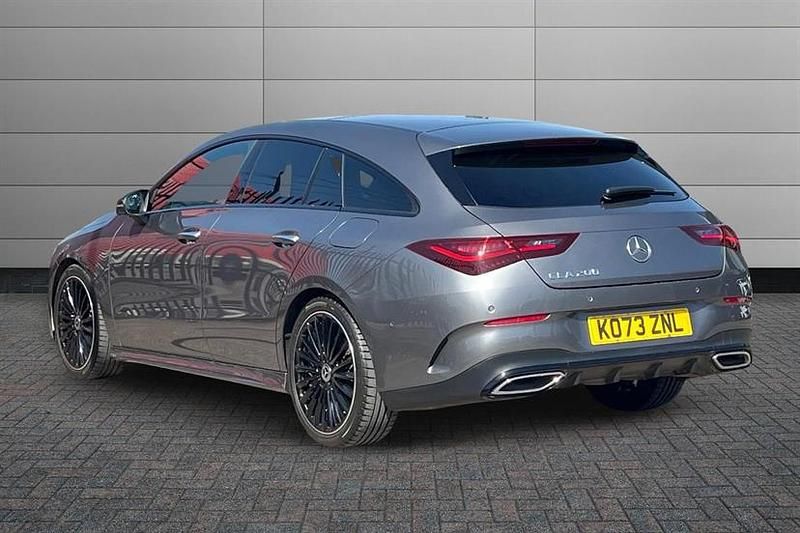 Used Mercedes CLA200 AMG Line Premium Plus 163 HP (119 kW) 2024 Mountain grey Estate