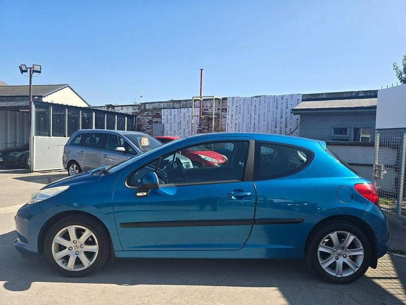 Used Peugeot 207 Sport 90 HP (66 kW) 2007 Blue Hatchback