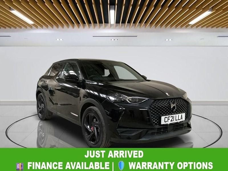 Used DS Automobiles DS3 Crossback Performance Line Plus 100 kW (136 HP) 2021 Black SUV
