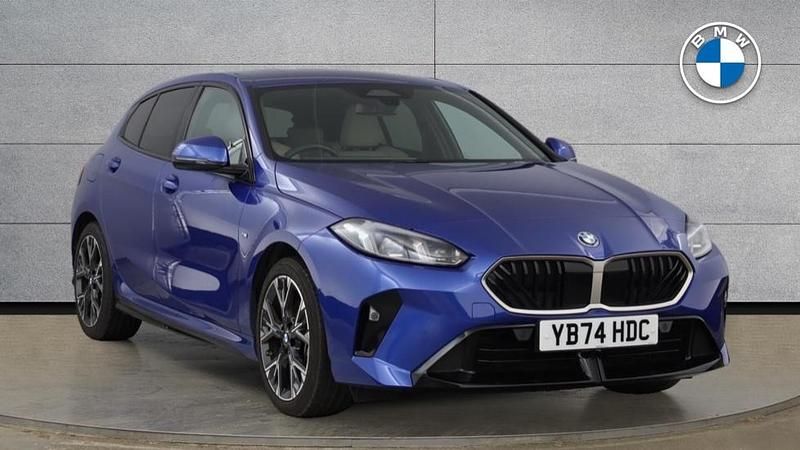 Blue Used 2024 BMW 120 M Sport Hatchback | £26,395 - Image 1/4