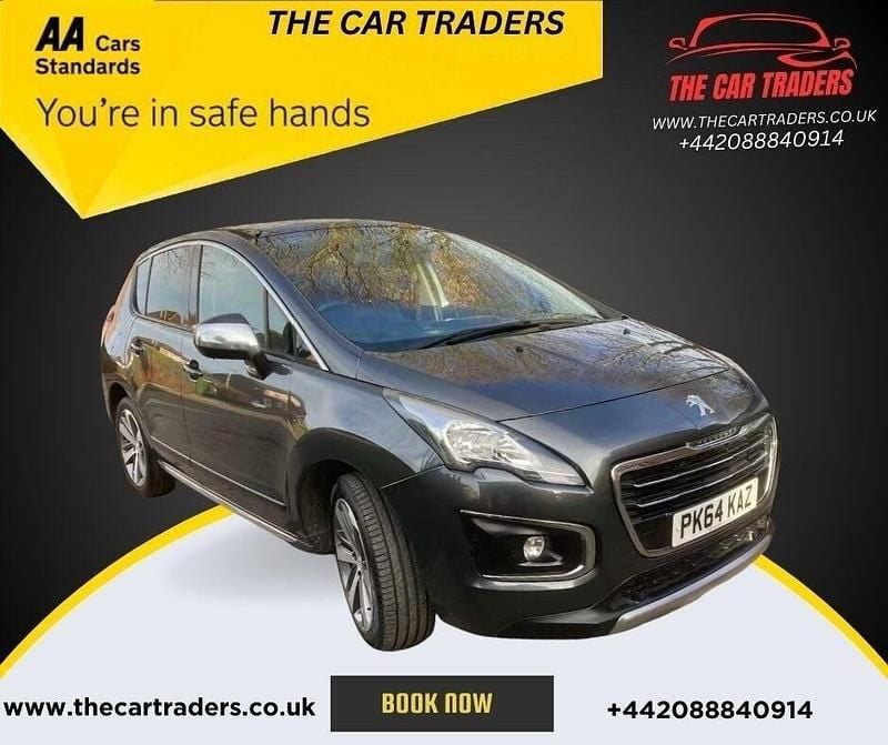 Grey Used 2017 Peugeot 3008 Allure SUV | £6,988 (Super price) - Image 1/4