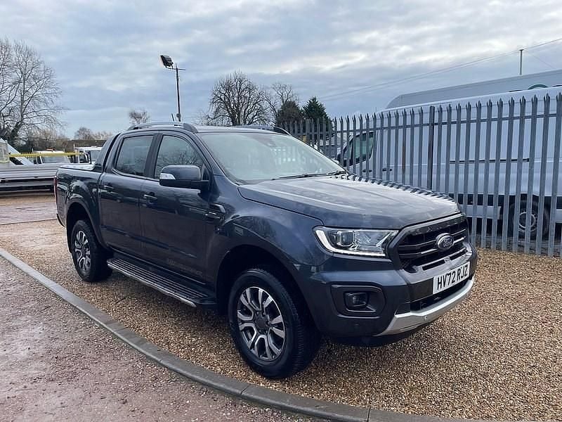 Sea grey (metallic paint) Used 2022 Ford Ranger Wildtrack Pickup | £16,995 (Super price) - Image 1/4