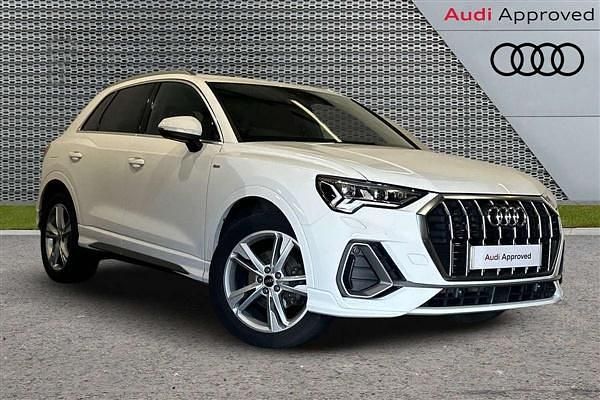 White Used 2023 Audi Q3 S-Line SUV | £30,163 (Fair price) - Image 1/4