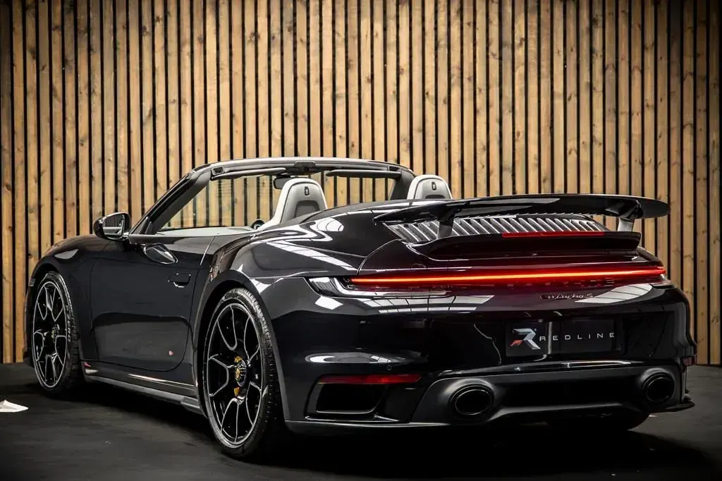 Used Porsche 911 Turbo S Cabriolet 2024 Black Cabriolet