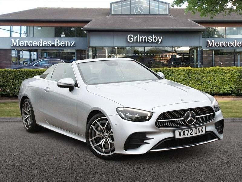 Silver Used 2022 Mercedes E300 AMG Line Premium Cabriolet | £35,400 (Fair price) - Image 1/4