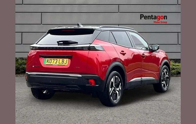 Used Peugeot e-2008 GTi 114 kW (156 HP) 2024 Red SUV