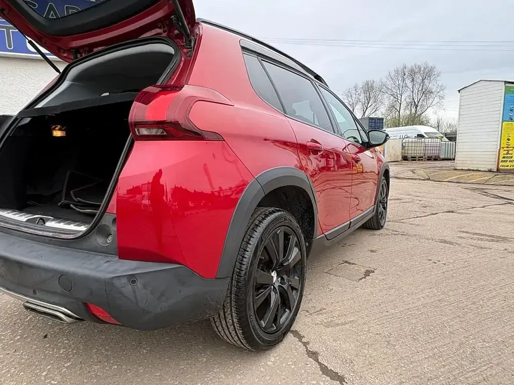 Used Peugeot 2008 GT-line 110 HP (80 kW) 2017 Red SUV