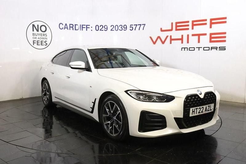 White Used 2022 BMW 420 M Sport Hatchback | £25,988 (Good price) - Image 1/4
