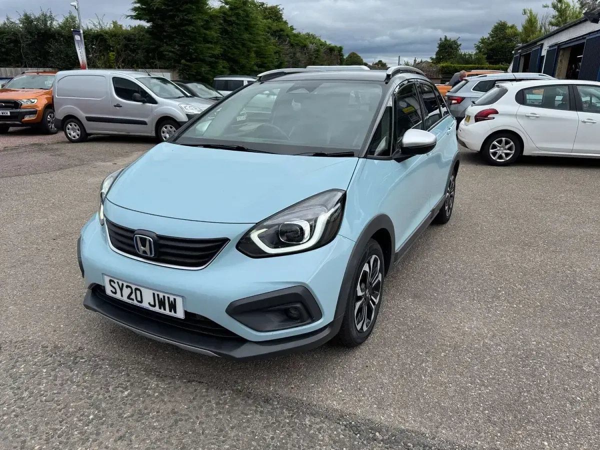 Used Honda Jazz EX 107 HP (78 kW) 2020 Blue Hatchback