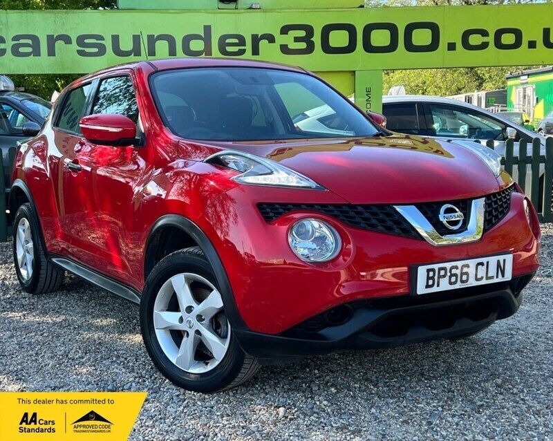 Red Used 2016 Nissan Juke Visia SUV | £6,750 (Good price) - Image 1/4