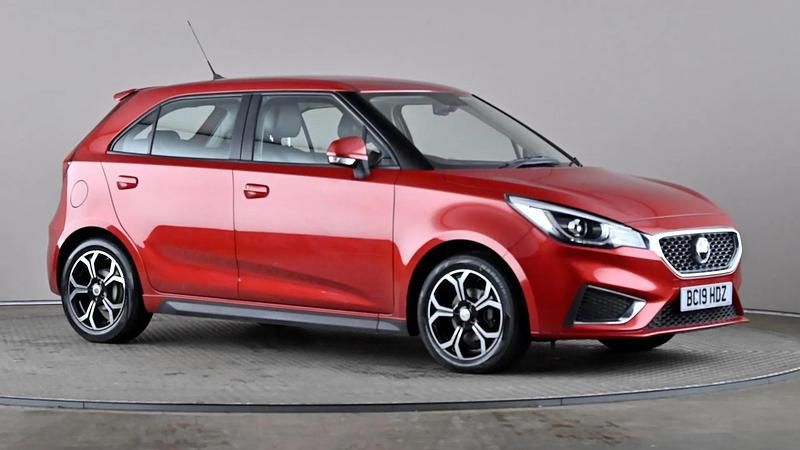 Used MG MG3 Exclusive 106 HP (77 kW) 2019 Red Hatchback