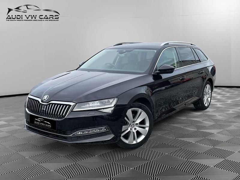 Black Used 2021 Skoda Superb SE L Estate | £21,550 (Fair price) - Image 1/4