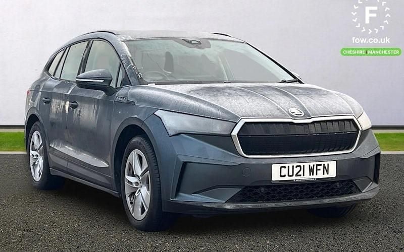 Grey Used 2021 Skoda Enyaq iV Loft SUV | £14,599 (Good price) - Image 1/4