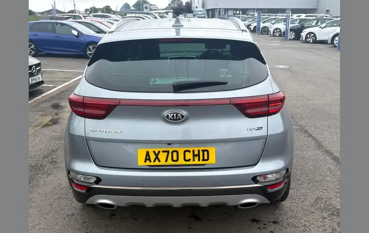 Used Kia Sportage GT-Line 134 HP (98 kW) 2021 Silver SUV