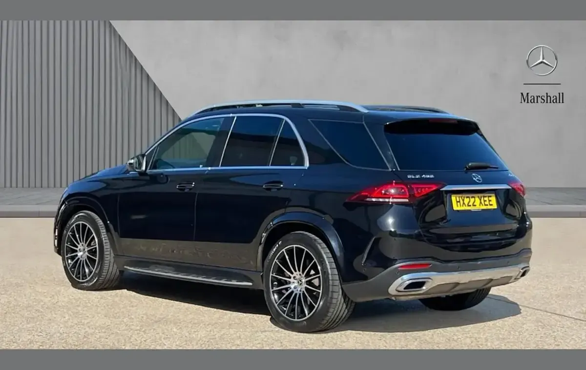 Used Mercedes GLE450 AMG AMG line 362 HP (266 kW) 2022 Black SUV