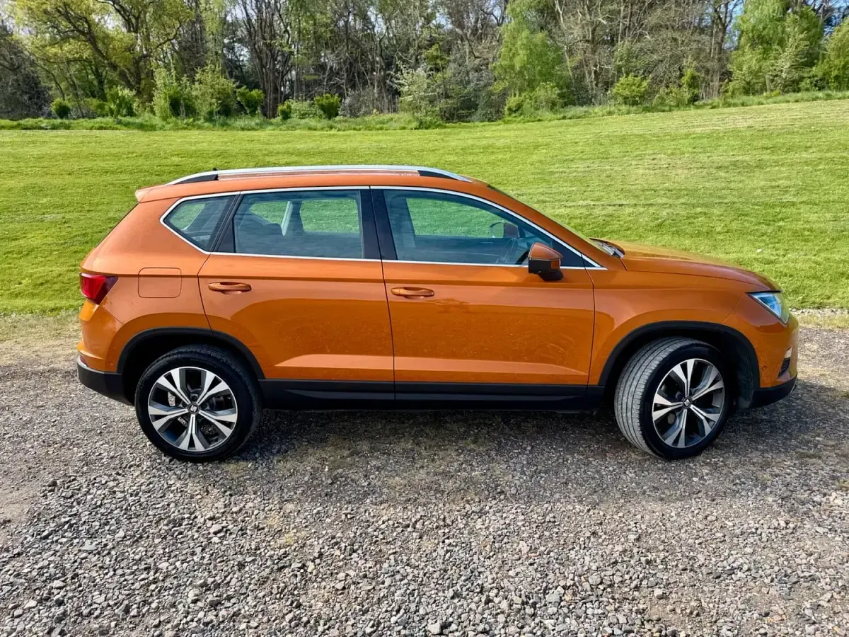 Used Seat Ateca SE Technology 115 HP (84 kW) 2019 Orange SUV