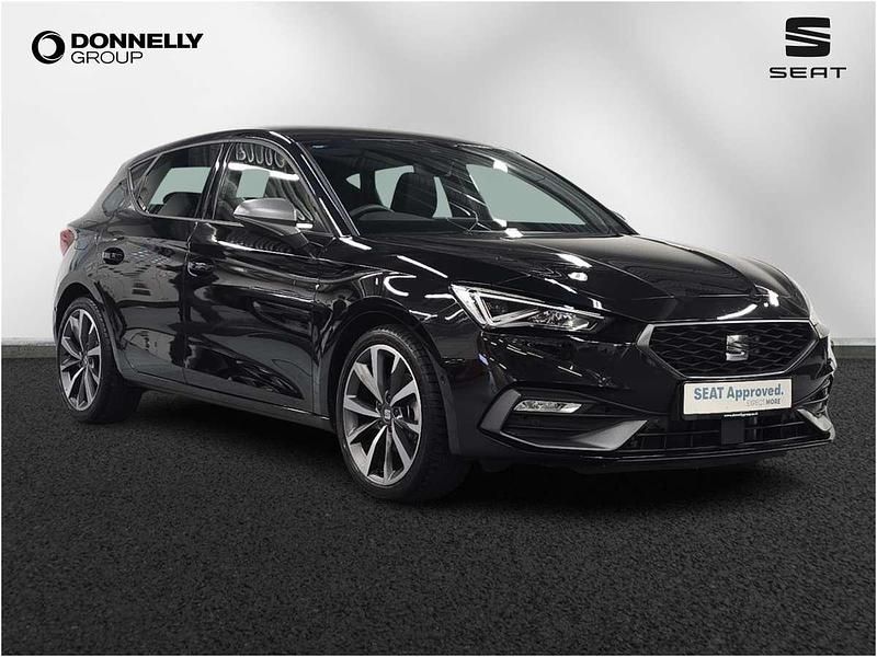 Black New 2025 Seat Leon FR Sport Hatchback | £23,950 (Expensive) - Image 1/4