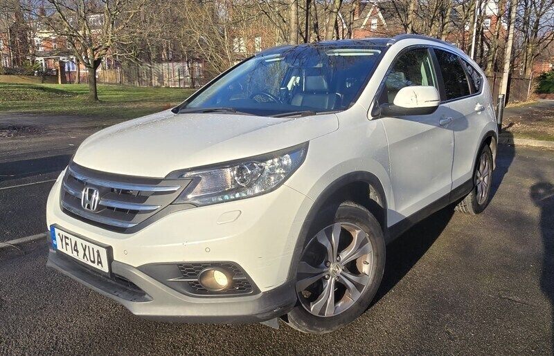 White Used 2014 Honda CR-V EX SUV | £6,990 (Good price) - Image 1/4