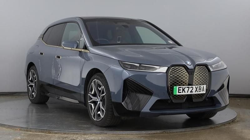 Grey Used 2022 BMW iX M Sport SUV | £37,490 (Fair price) - Image 1/4