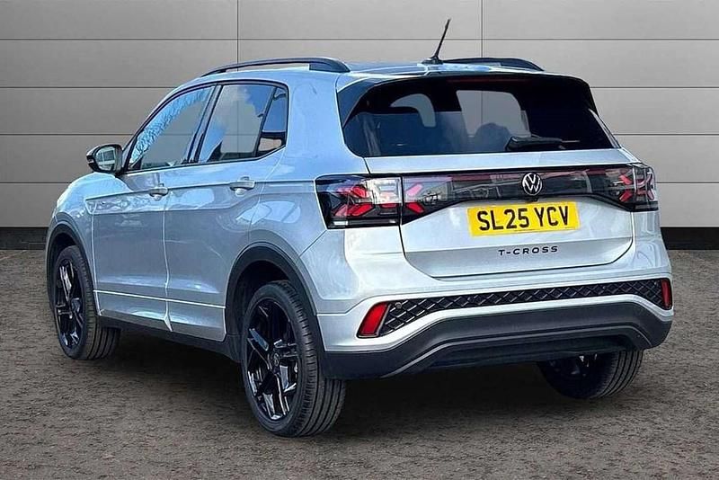 Used VW T-Cross Black Edition 115 HP (84 kW) 2025 Silver SUV
