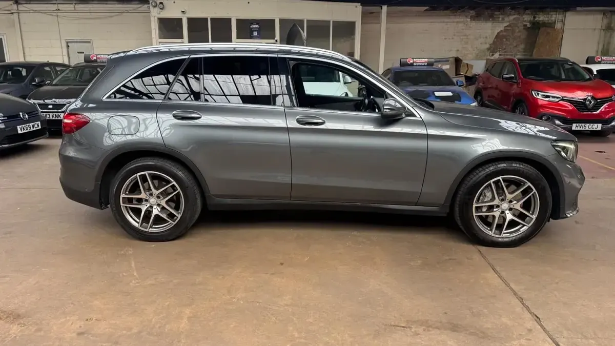 Used Mercedes GLC220 AMG line 170 HP (125 kW) 2016 Grey SUV