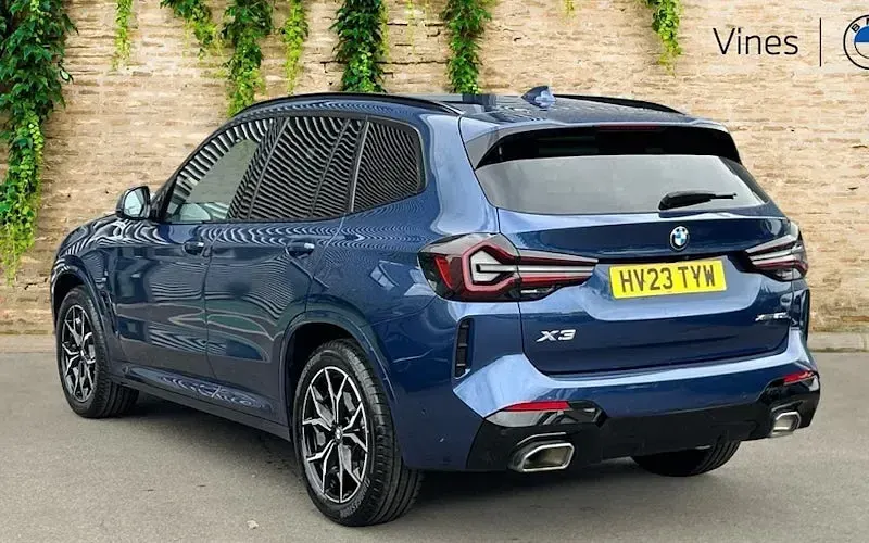 Used BMW X3 M Sport 184 HP (135 kW) 2023 Blue SUV