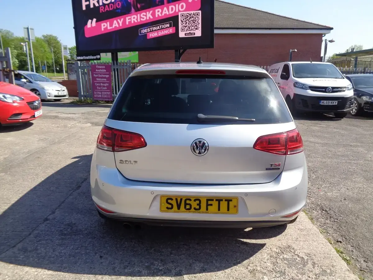 Used VW Golf VII GT 150 HP (110 kW) 2013 Silver Hatchback