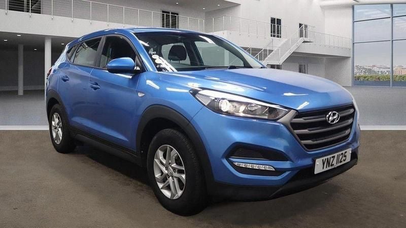 Blue Used 2018 Hyundai Tucson SUV | £5,820 (Good price) - Image 1/3
