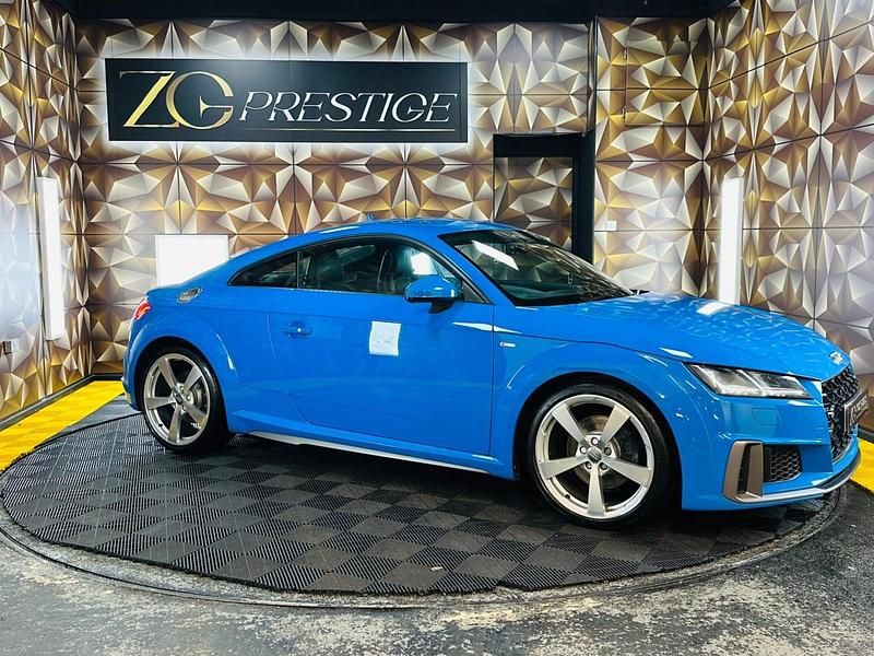 Used Audi TT S-Line 197 HP (144 kW) 2020 Blue Coupe